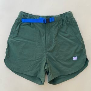 Brand New/Never Worn Topo Designs Women’s River Shorts Forest Size XS